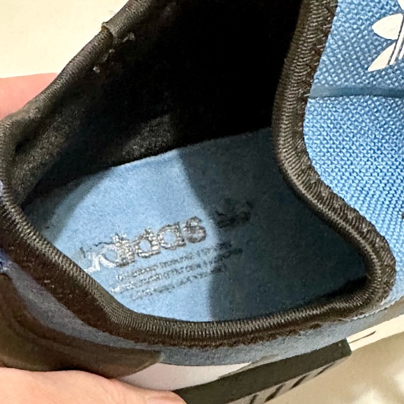 Adidas NMD R1 x Pharrell Focus Blue/Core Black/Ambient Sky Athletic Shoes - US 6 - Picture 15 of 17